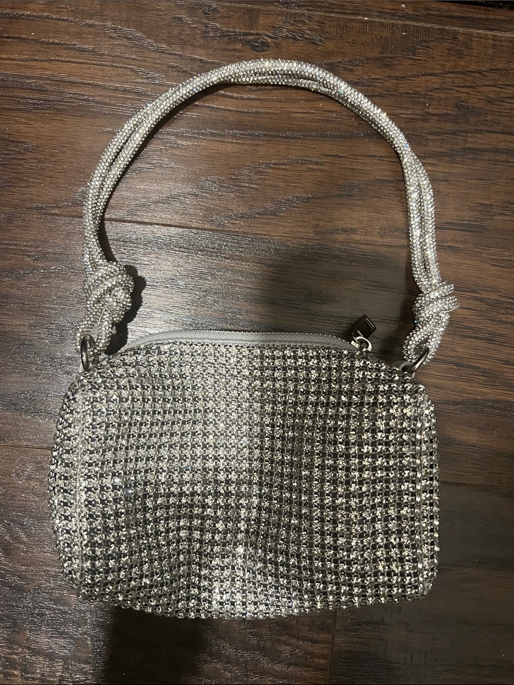 Scoop Crystal Mesh Evening Mini Bag